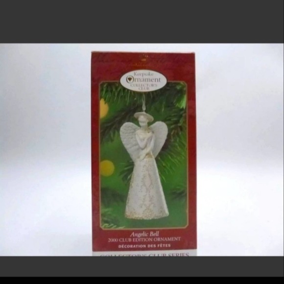💥3/$15💥Hallmark Angel Bell-Collector's Club Series-2000 - Picture 1 of 2